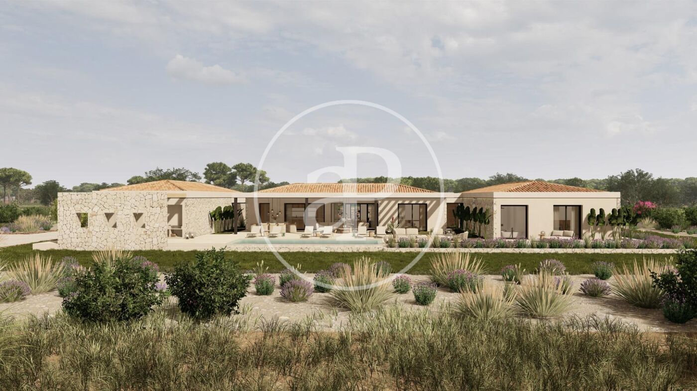 Vista exterior de Casa o xalet en venda en Sa Pobla amb Aire condicionat, Calefacció i Jardí privat