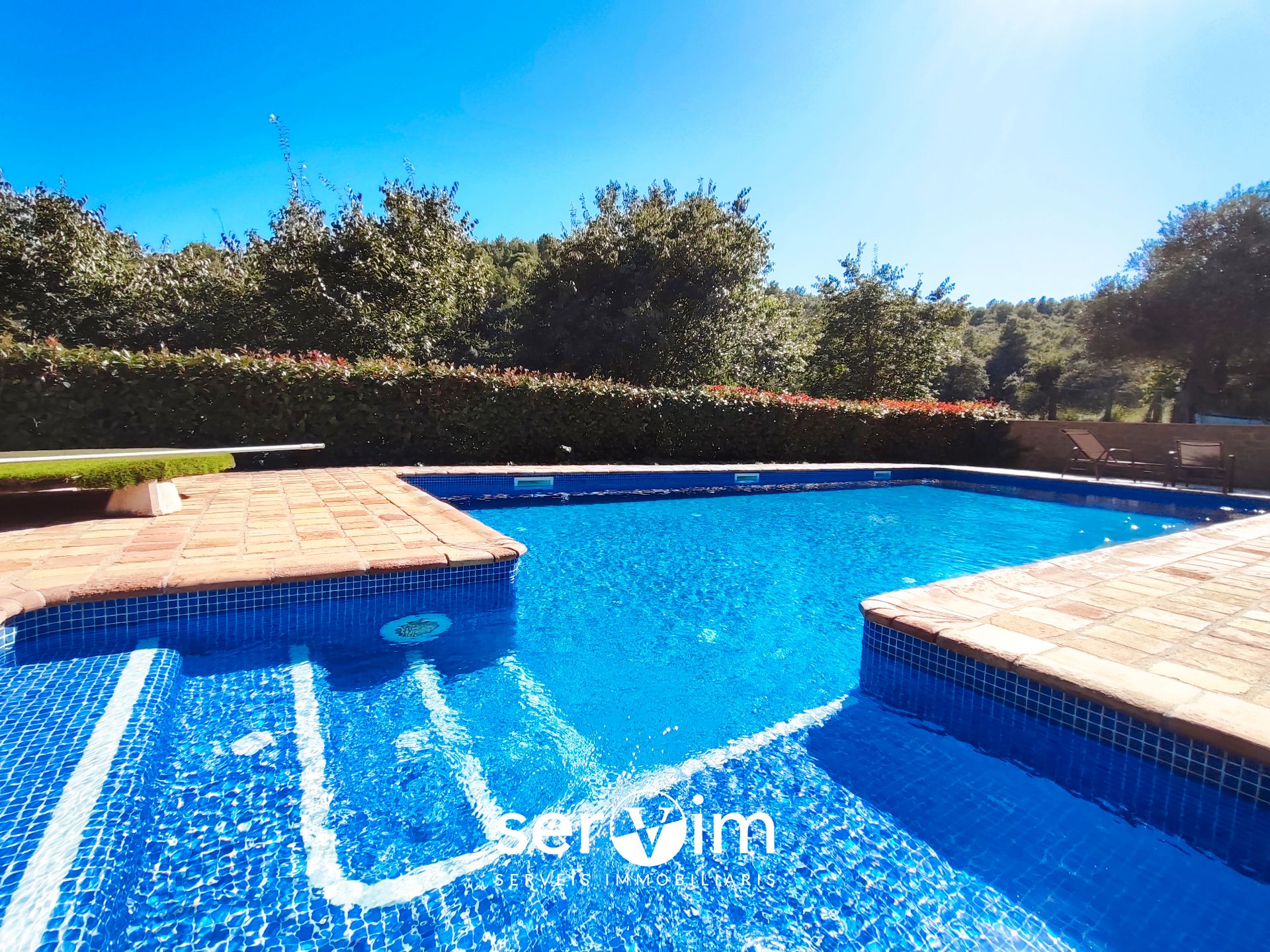 Swimming pool of Country house for sale in Canet d'Adri  with Air Conditioner, Heating and Private garden