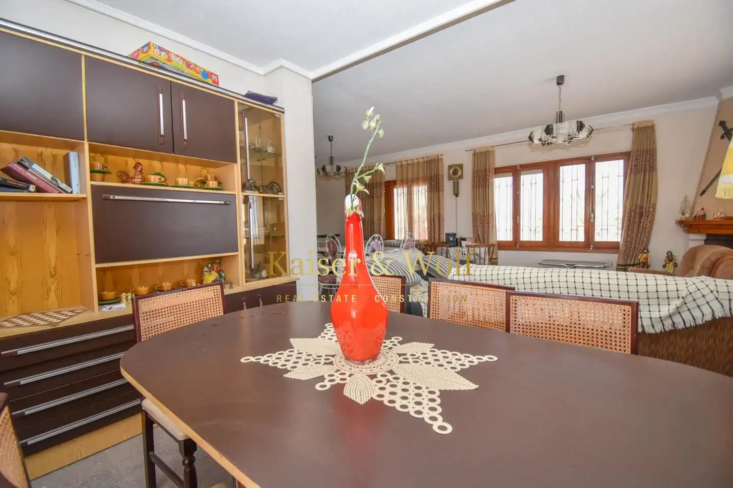 Comedor de Casa o chalet en venta en Crevillent con Aire acondicionado, Jardín privado y Terraza