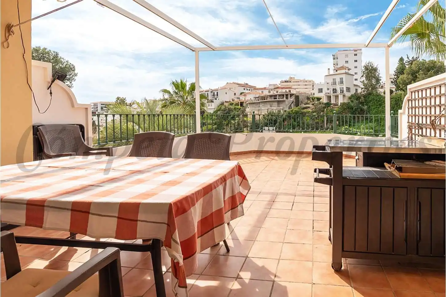 Terrace of Apartments for sale in Nerja  with Air Conditioner and Swimming Pool