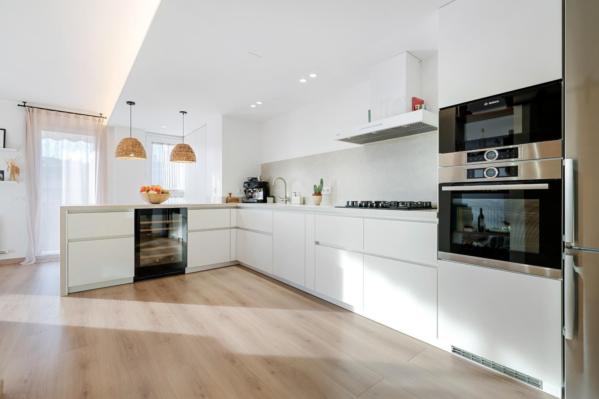 Kitchen of Flat for sale in Cambrils  with Air Conditioner, Heating and Private garden