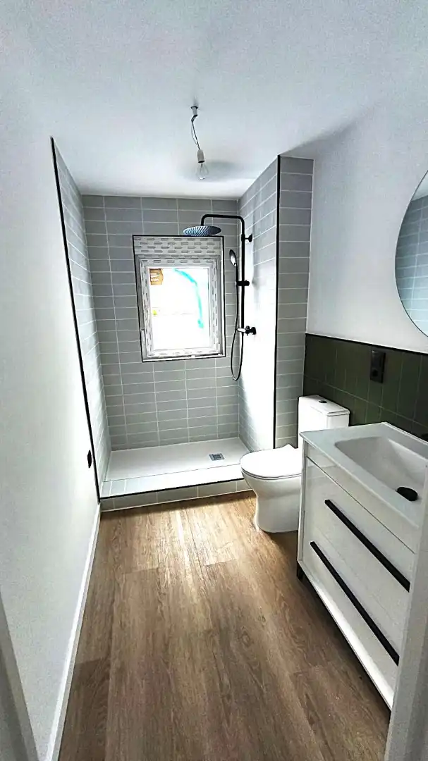 Baño de Apartamento en venta en Narón con Calefacción y Terraza