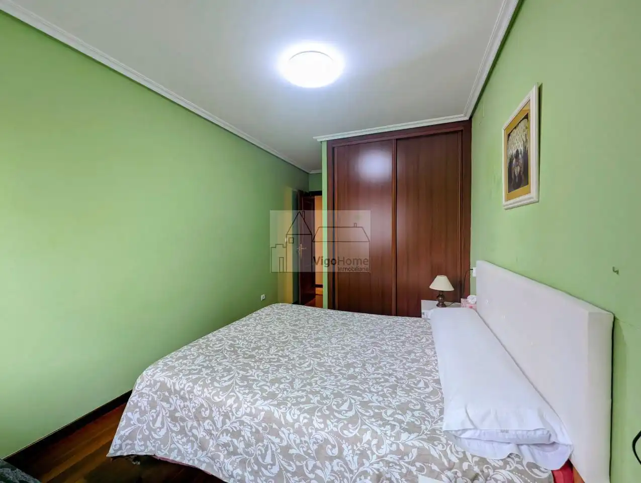 Bedroom of Flat for rent in Vigo   with Heating and Furnished