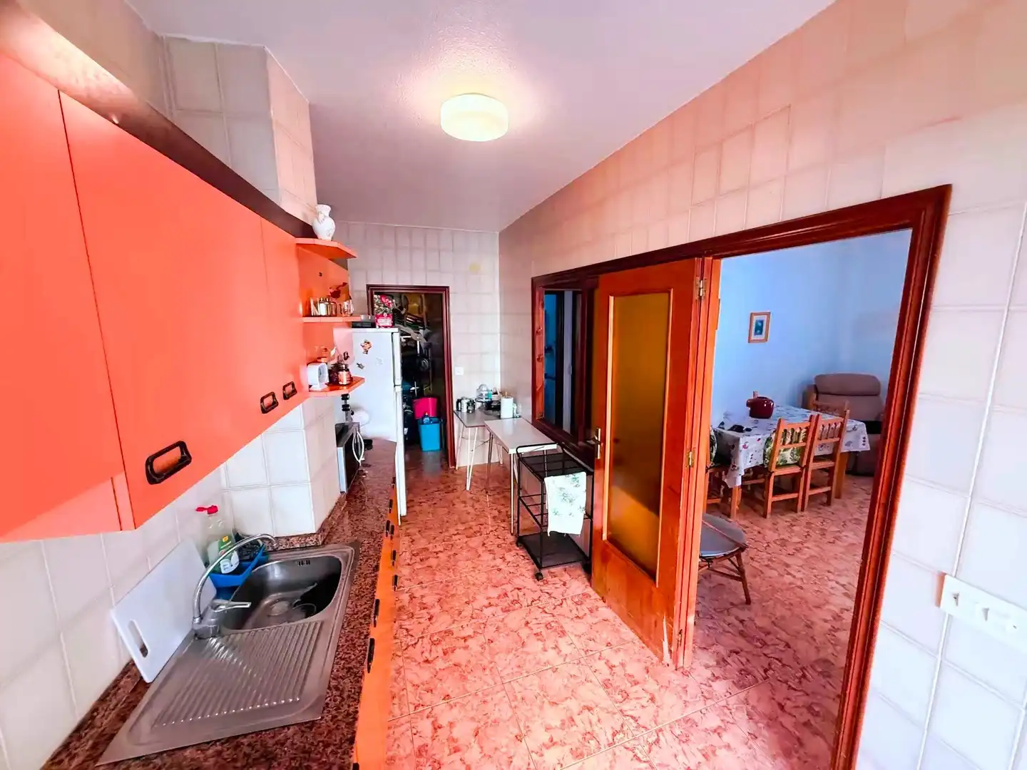 Cuina de Casa o xalet en venda en Cartagena amb Aire condicionat, Calefacció i Terrassa