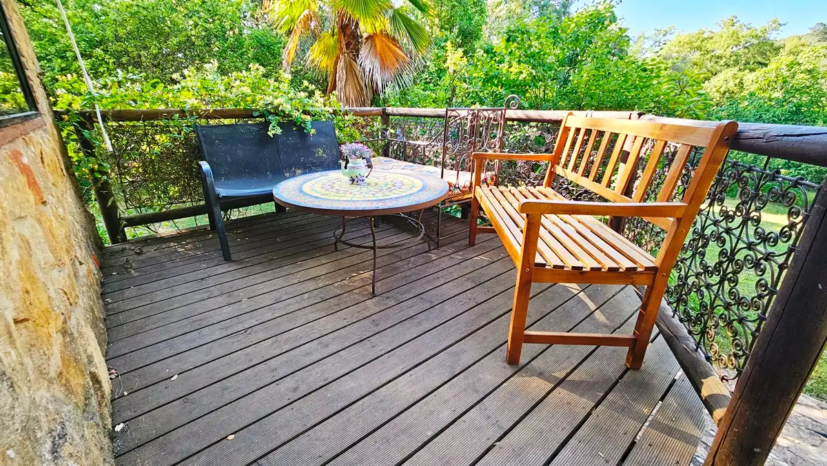 Terraza de Finca rústica en venta en Los Marines con Jardín privado, Terraza y Trastero