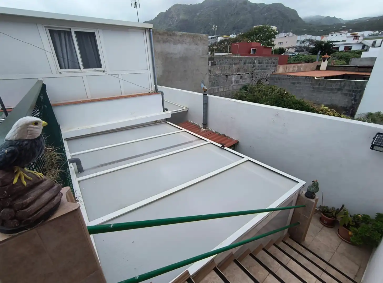 Terrassa de Casa o xalet en venda en Buenavista del Norte amb Jardí privat, Terrassa i Forn