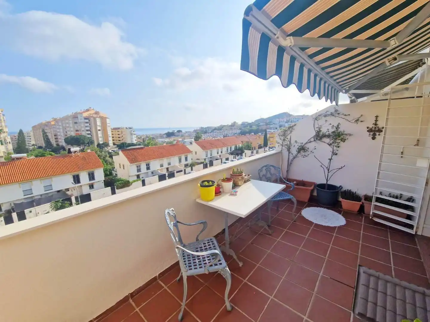 Terraza de Piso en venta en Rincón de la Victoria con Aire acondicionado, Calefacción y Jardín privado