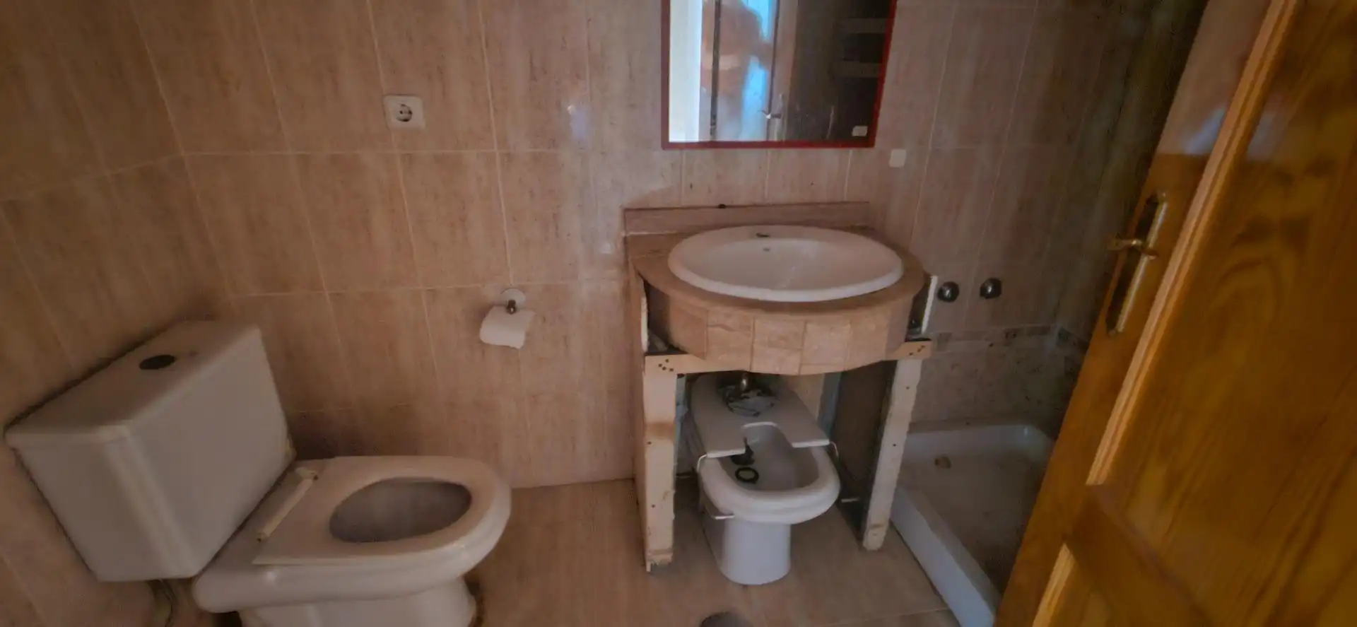 Baño de Dúplex en venta en Murcia con Terraza y Balcón