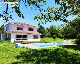 Exterior view of House or chalet for sale in Ames  with Heating, Private garden and Swimming Pool