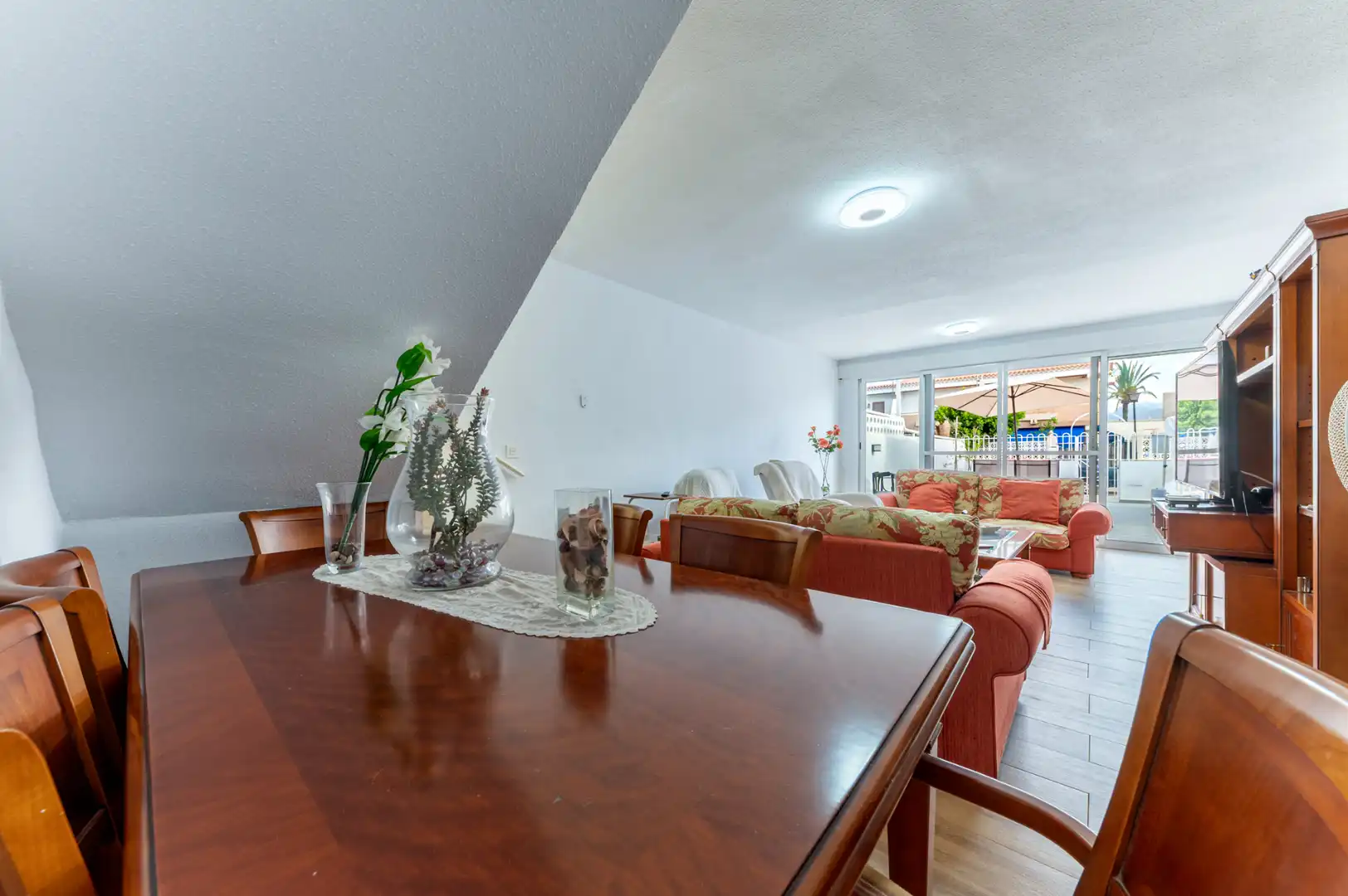 Dining room of Detached homes for sale in Mazarrón  with Air Conditioner, Heating and Terrace