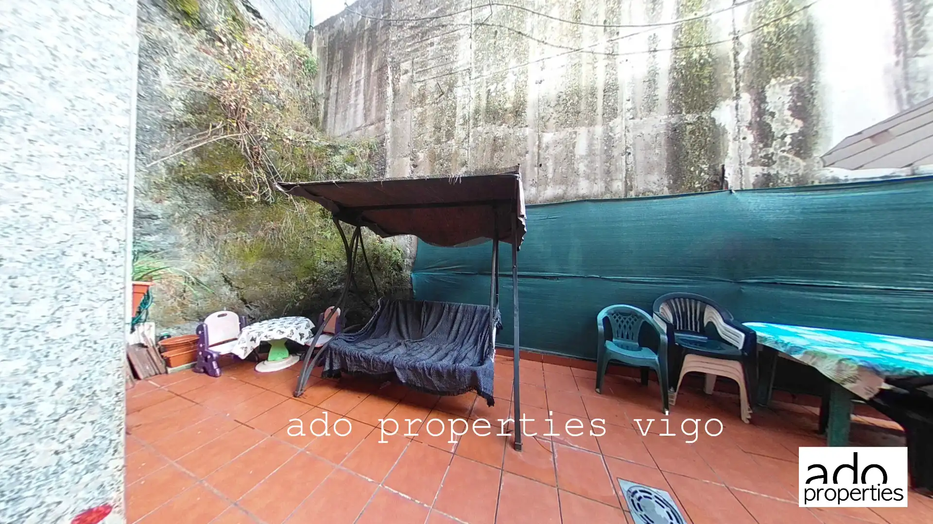 Terrace of Flat for sale in Redondela  with Heating, Furnished and Oven