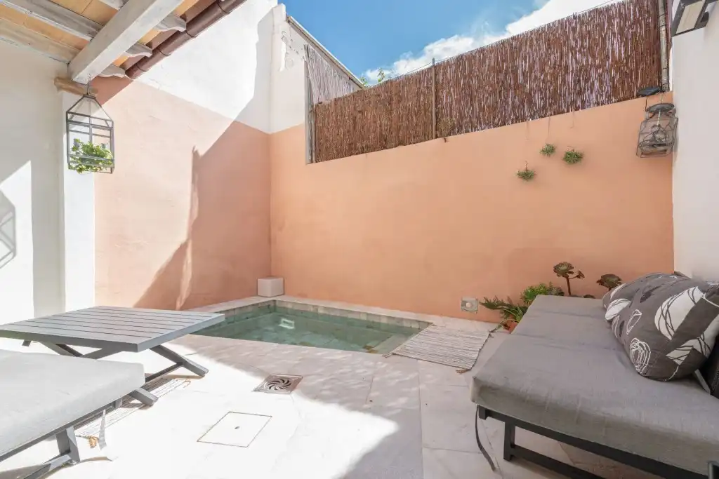 Terraza de Finca rústica en venta en Pollença con Aire acondicionado, Calefacción y Terraza