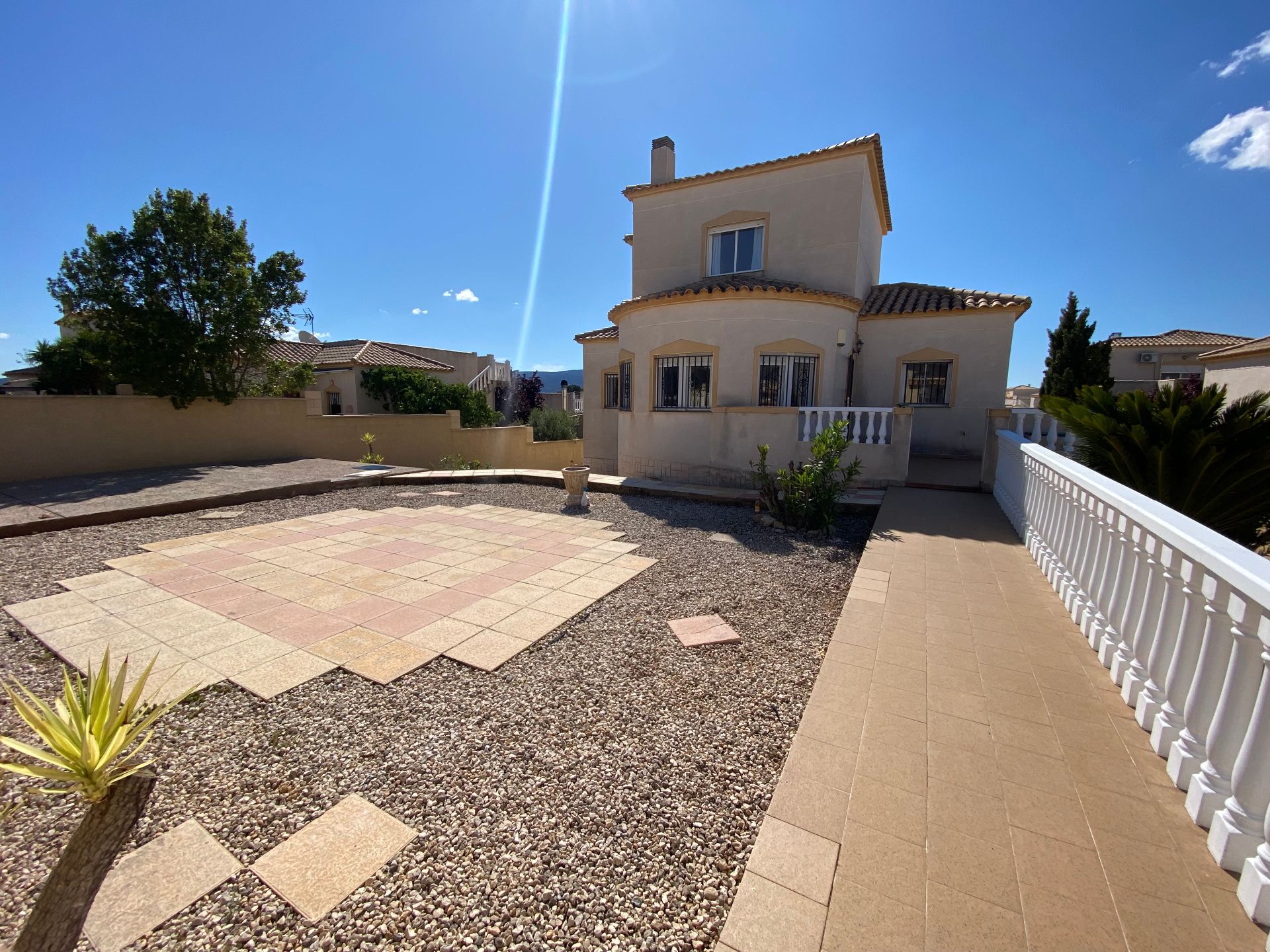 Exterior view of House or chalet for sale in Castalla  with Private garden, Terrace and Storage room