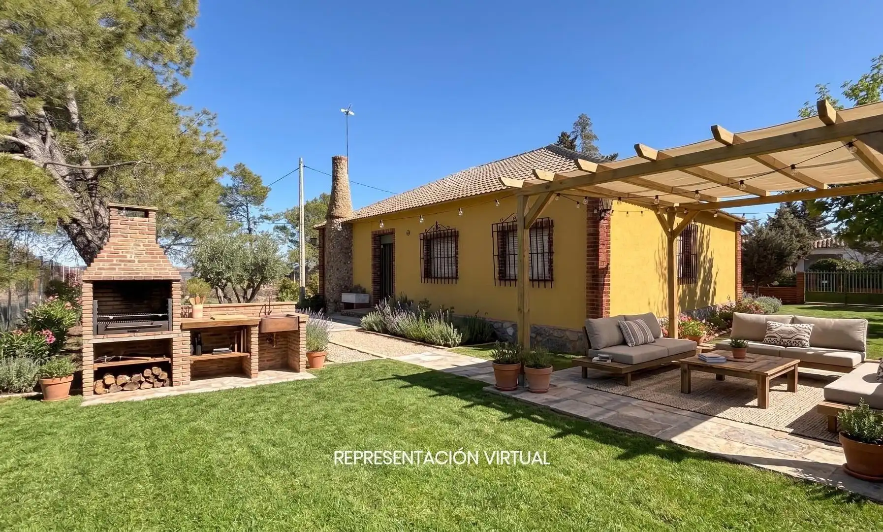 Chalet con jardín en venta en Villafranca de los Caballeros, imagen 47