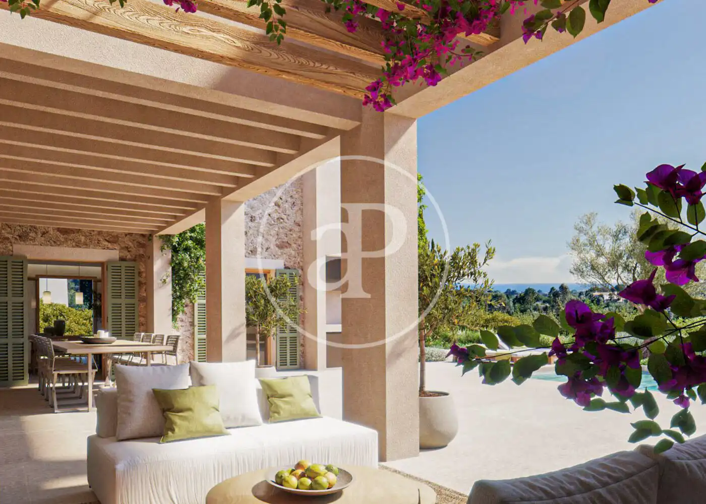 Terraza de Casa o chalet en venta en Son Servera con Aire acondicionado, Calefacción y Jardín privado