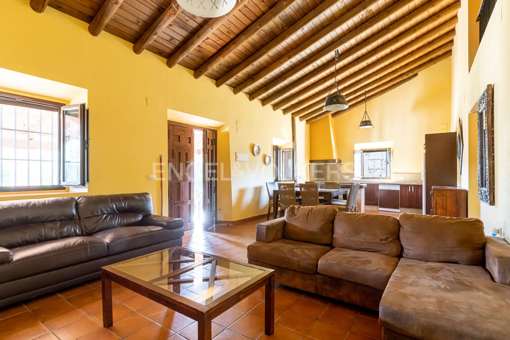 Sala de estar de Casa o chalet en venta en Cortegana con Calefacción, Jardín privado y Trastero