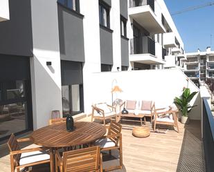 Terrassa de Pis de lloguer en Sant Joan d'Alacant amb Aire condicionat, Jardí privat i Traster