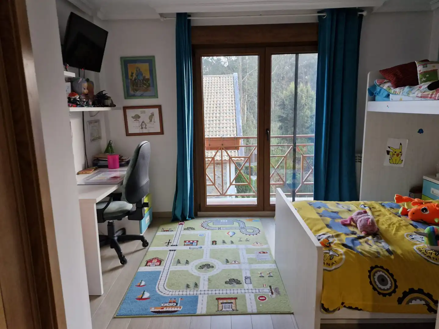 Habitación de Casa o chalet en venta en Sanxenxo con Calefacción, Jardín privado y Terraza