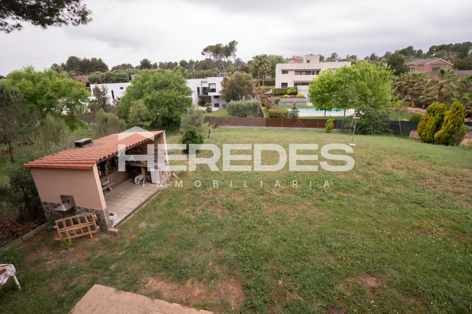 Jardín de Casa o chalet en venta en Sabadell con Aire acondicionado, Calefacción y Jardín privado