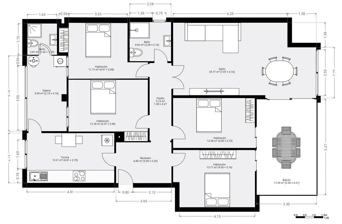 Flat with lift for sale in Calle Santo Domingo, imagen 36