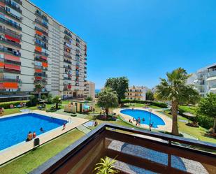 Swimming pool of Apartment to rent in Benalmádena  with Air Conditioner and Terrace