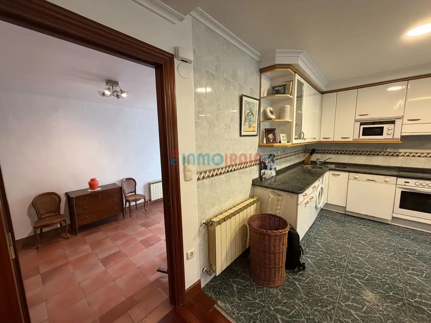 Cocina de Casa o chalet en venta en Olaberria con Calefacción, Jardín privado y Terraza