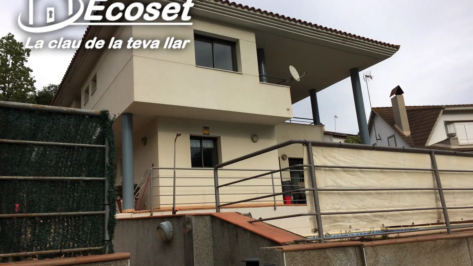 Exterior view of Houses for sale in Cervelló  with Air Conditioner, Heating and Private garden