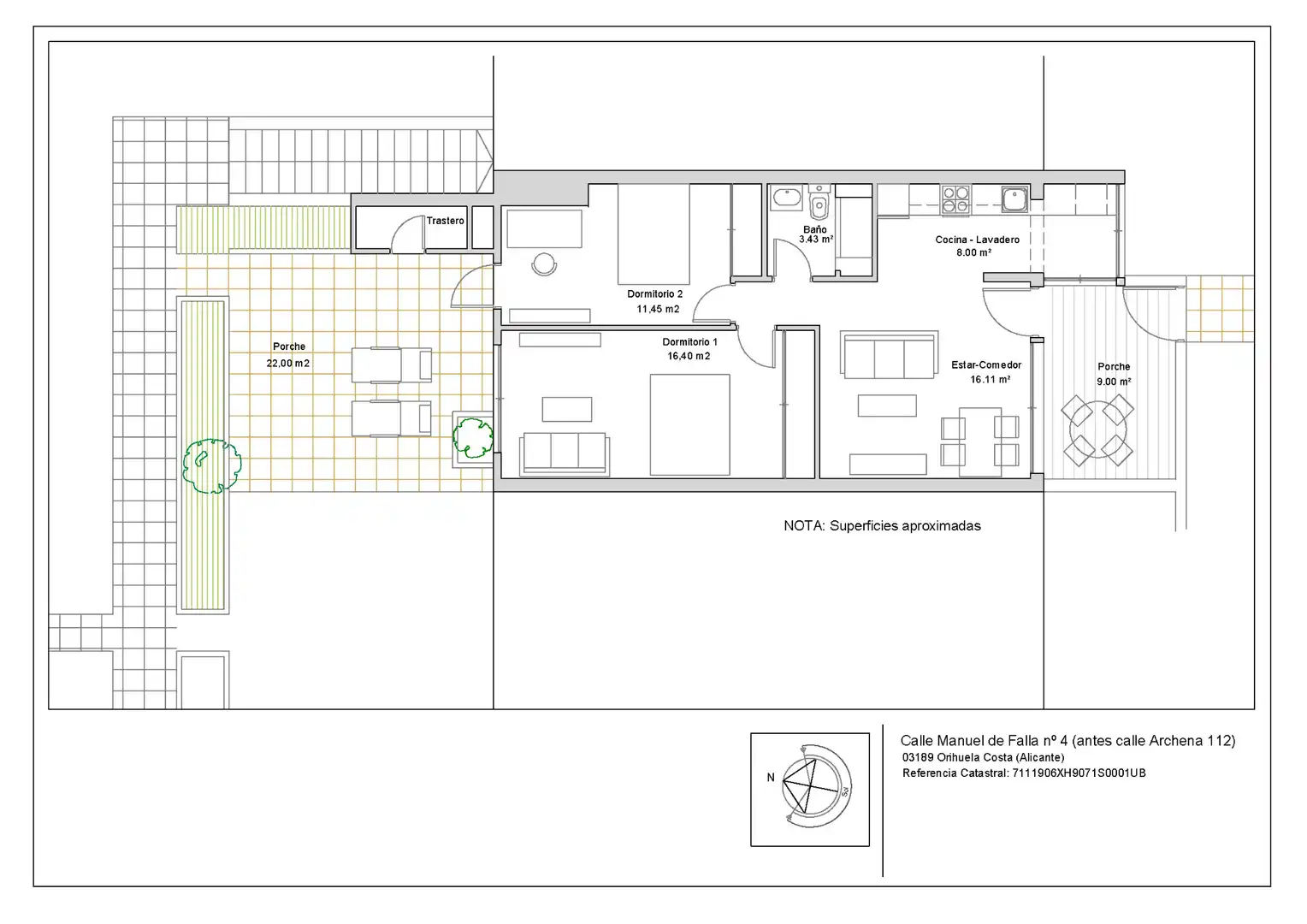 Bungalow con terraza en venta en Orihuela Costa, imagen 39