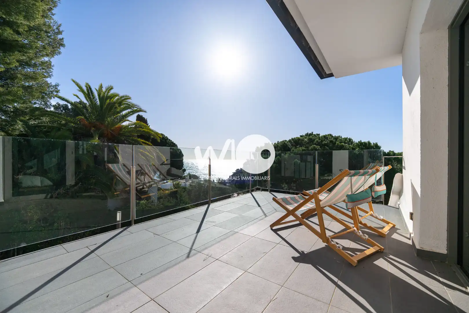 Terraza de Casa o chalet en venta en Blanes con Jardín privado, Terraza y Piscina