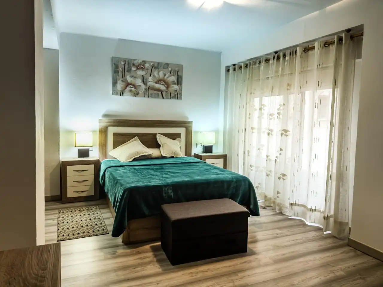 Bedroom of Flat for sale in Canals  with Air Conditioner and Balcony