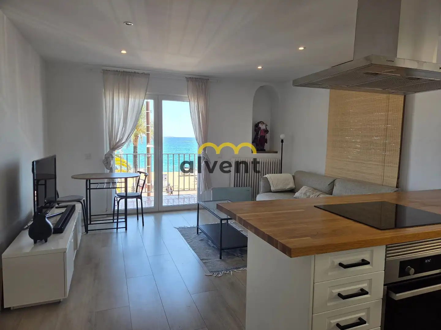 Sala de estar de Piso en venta en Lloret de Mar con Calefacción y Terraza