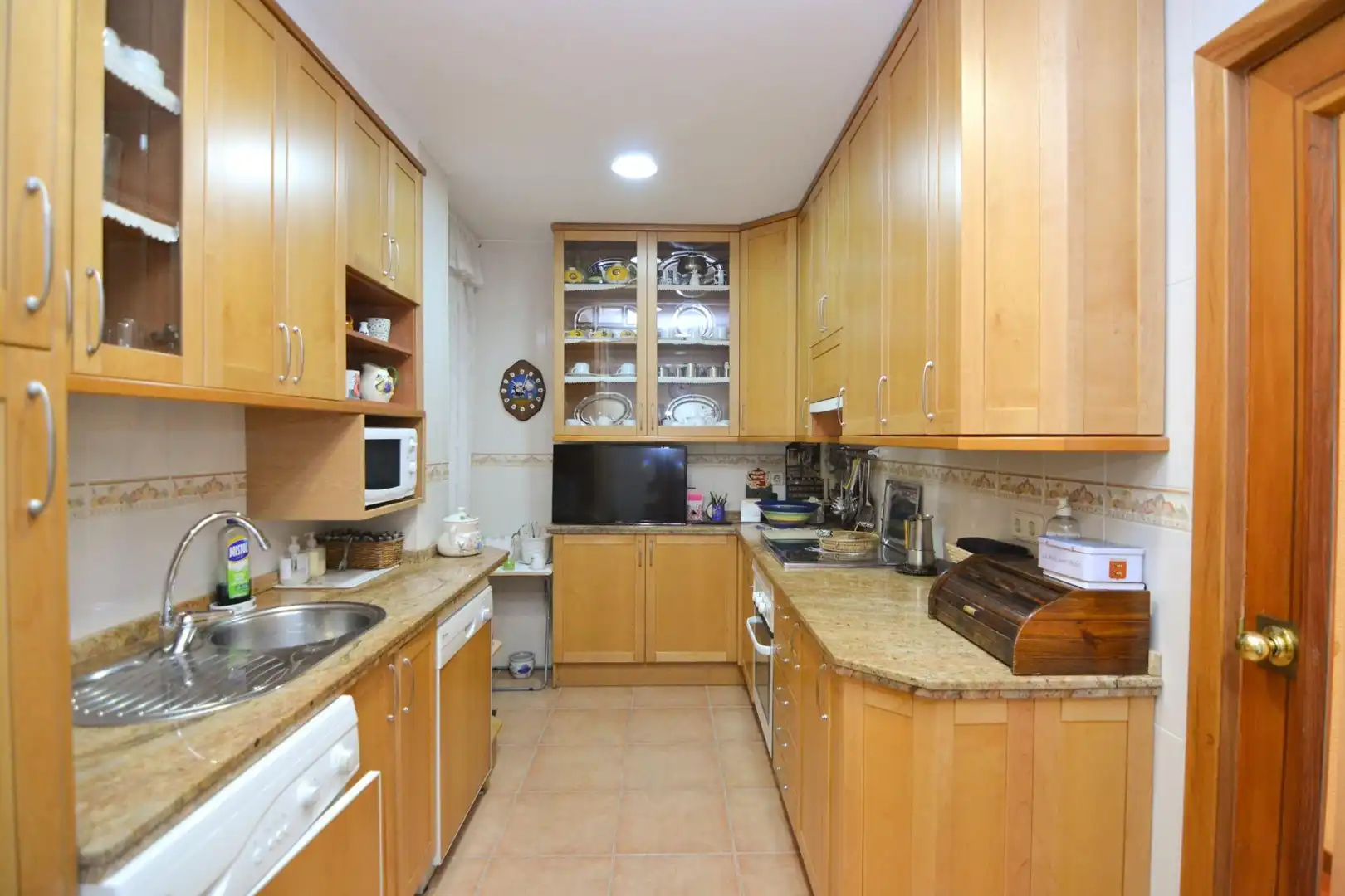 Küche von Wohnung zum Verkauf in Madrid mit Heizung und Parkett