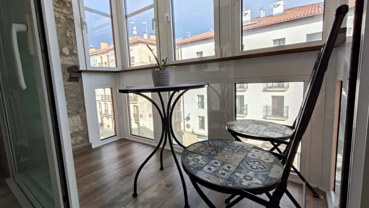 Terraza de Piso en venta en Vitoria - Gasteiz con Calefacción, Parquet y Trastero