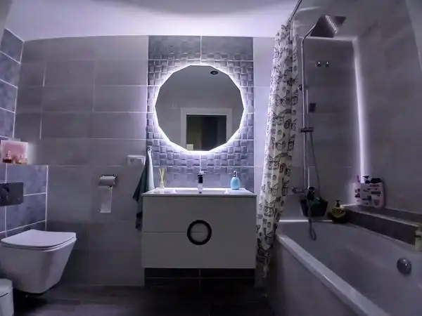 Badezimmer von Wohnung zum Verkauf in Rafelbuñol / Rafelbunyol mit Klimaanlage, Terrasse und Abstellraum