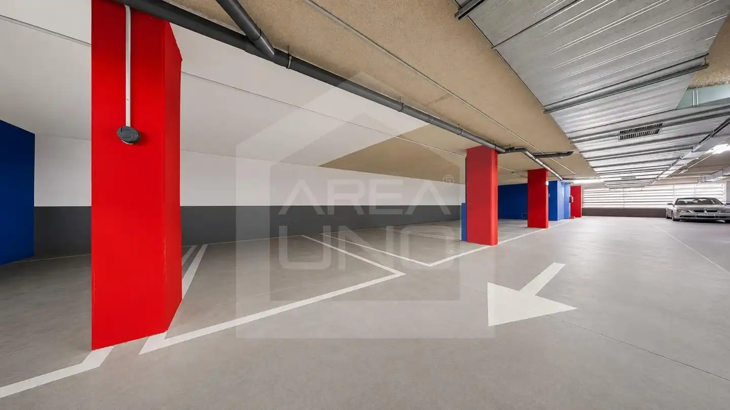 Parking of Flat for rent in Móstoles  with Air Conditioner, Heating and Storage room