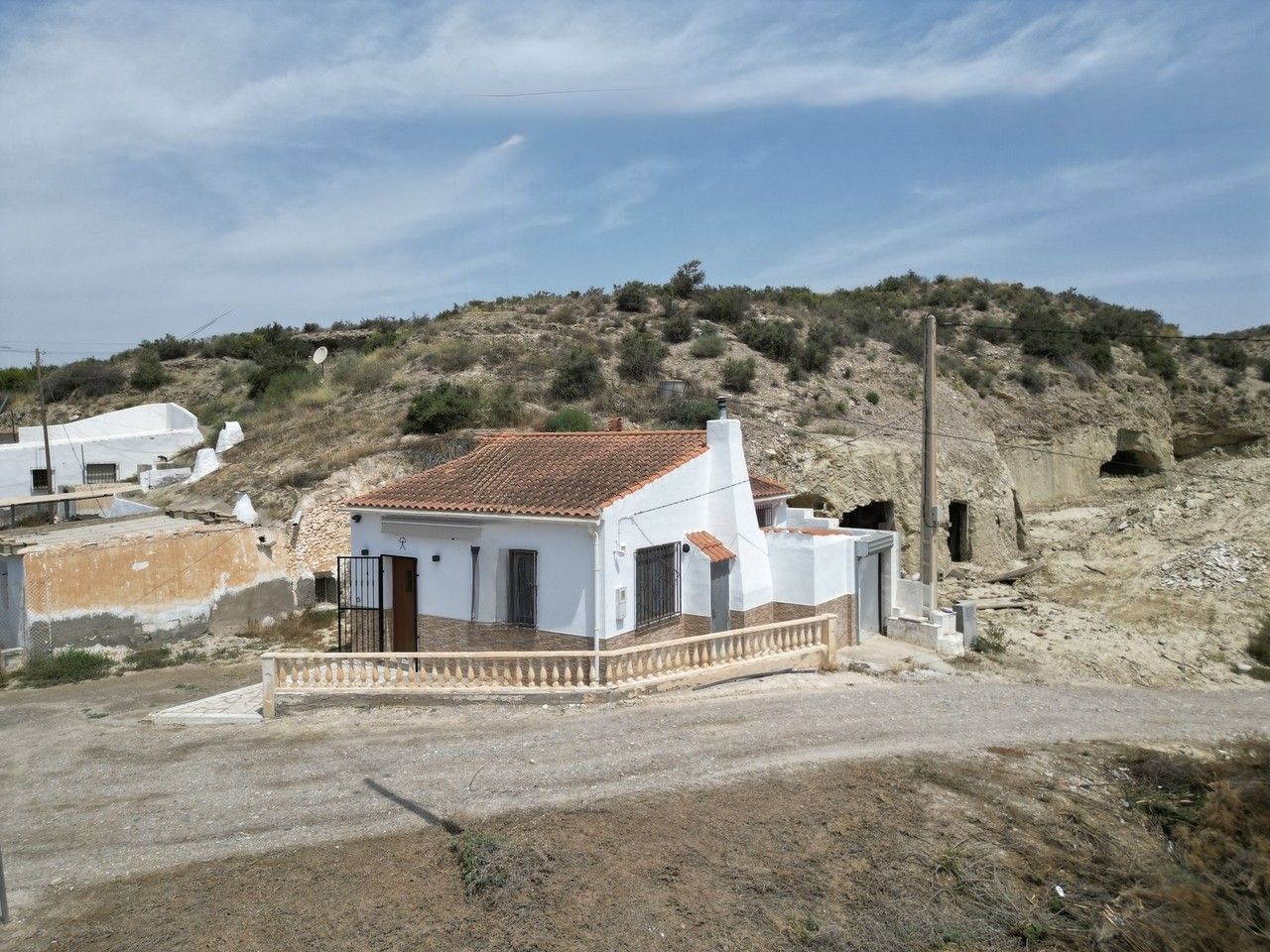 Vista exterior de Finca rústica en venda en Cuevas del Almanzora amb Aire condicionat i Terrassa
