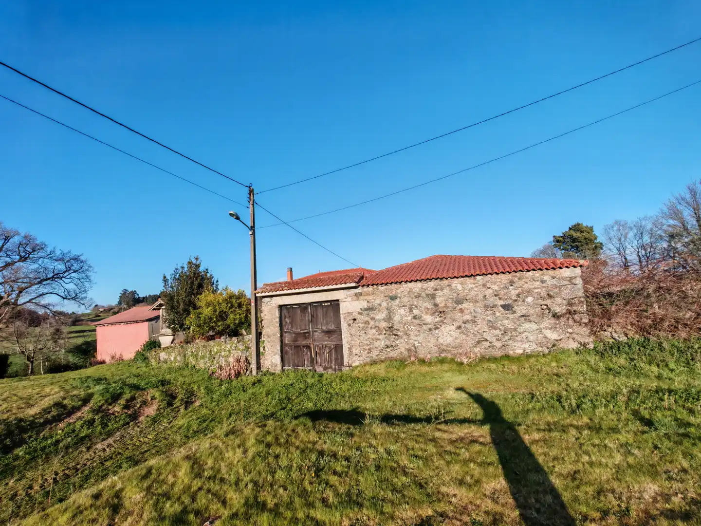 Vista exterior de Casa o chalet en venta en Santiso con Jardín privado, Trastero y Horno