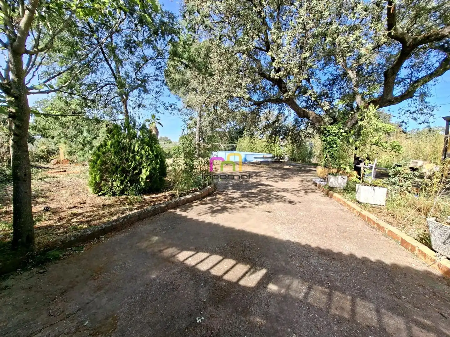 Garten von Country house zum Verkauf in Badajoz mit Terrasse, Abstellraum und Schwimmbad