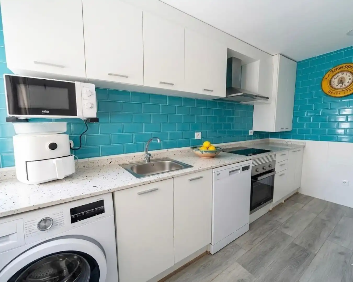 Cocina de Casa adosada en venta en Cunit con Aire acondicionado, Calefacción y Terraza