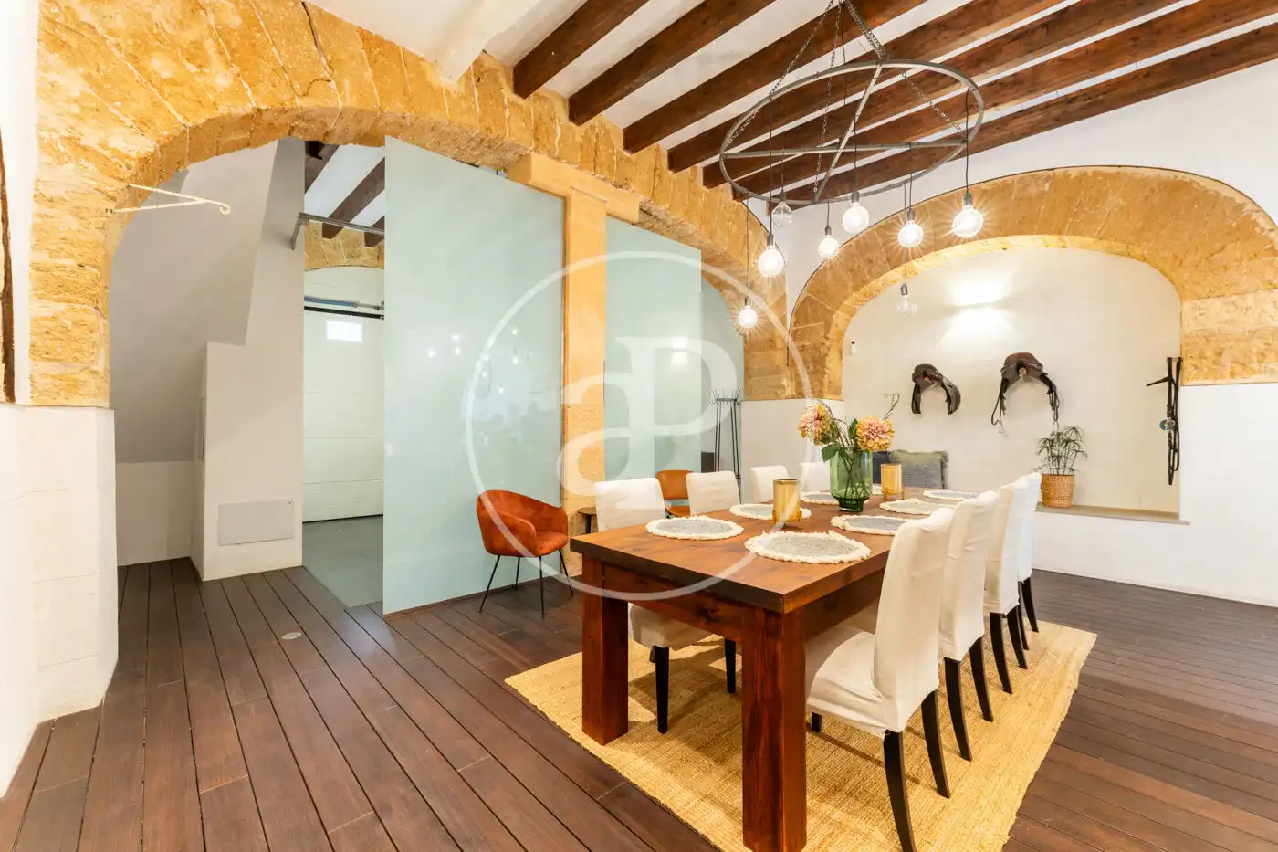 Esszimmer von Haus oder Chalet zum Verkauf in  Palma de Mallorca mit Klimaanlage, Heizung und Terrasse