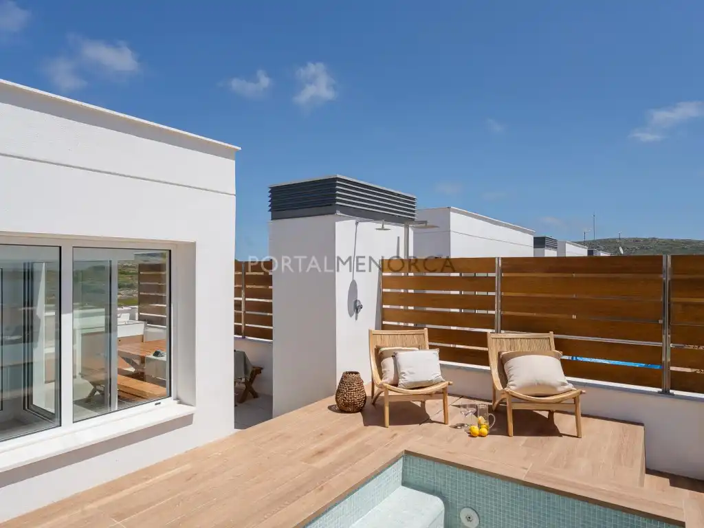 Terrassa de Casa o xalet en venda en Es Mercadal