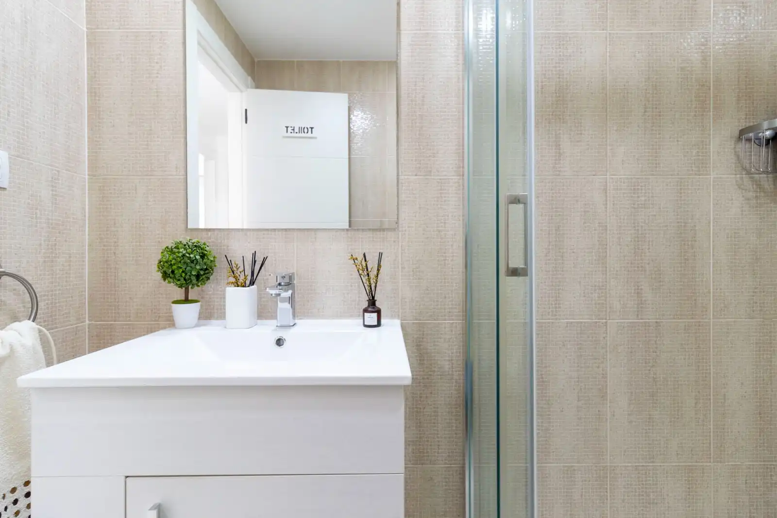 Bathroom of Flat for sale in Santa Pola  with Furnished and Community pool
