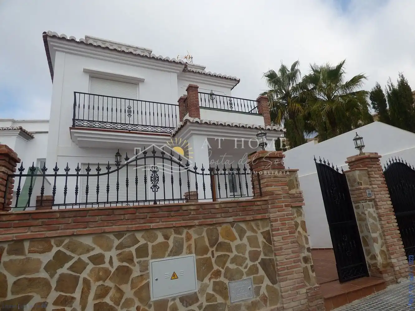 Exterior view of Houses for sale in Nerja  with Air Conditioner, Terrace and Storage room