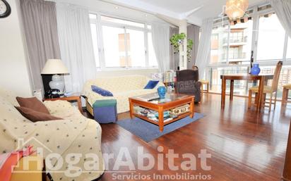 Living room of Flat for sale in  Valencia Capital  with Air Conditioner