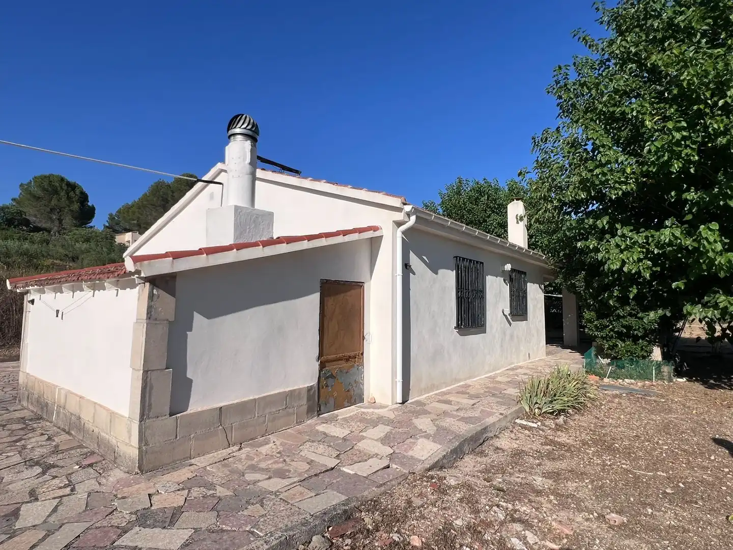 Vista exterior de Casa o xalet en venda en Alcosser amb Terrassa, Traster i Piscina