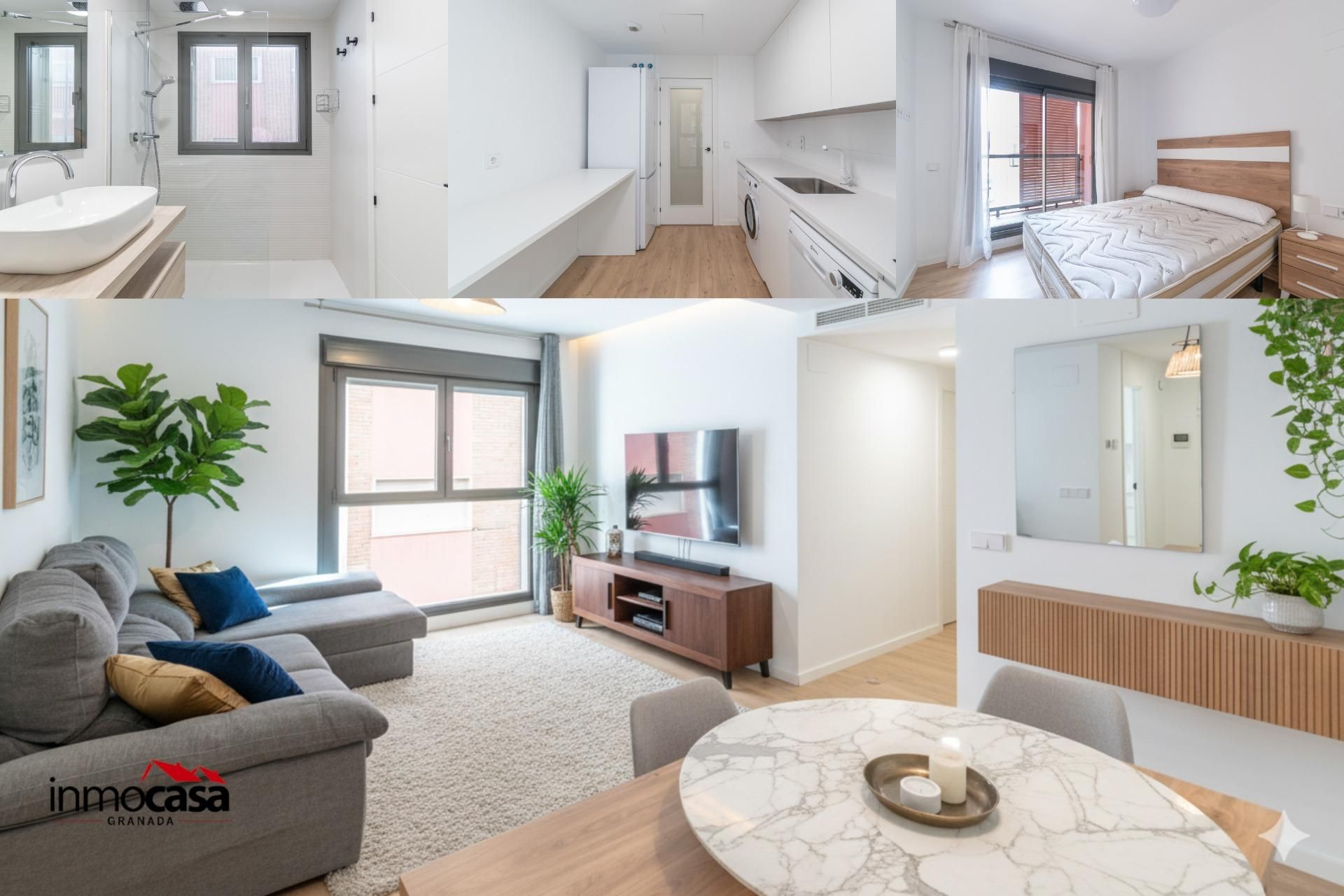 Vista exterior de Piso en venta en  Granada Capital con Calefacción, Jardín privado y Terraza