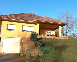 Exterior view of House or chalet for sale in Siero  with Heating, Private garden and Terrace