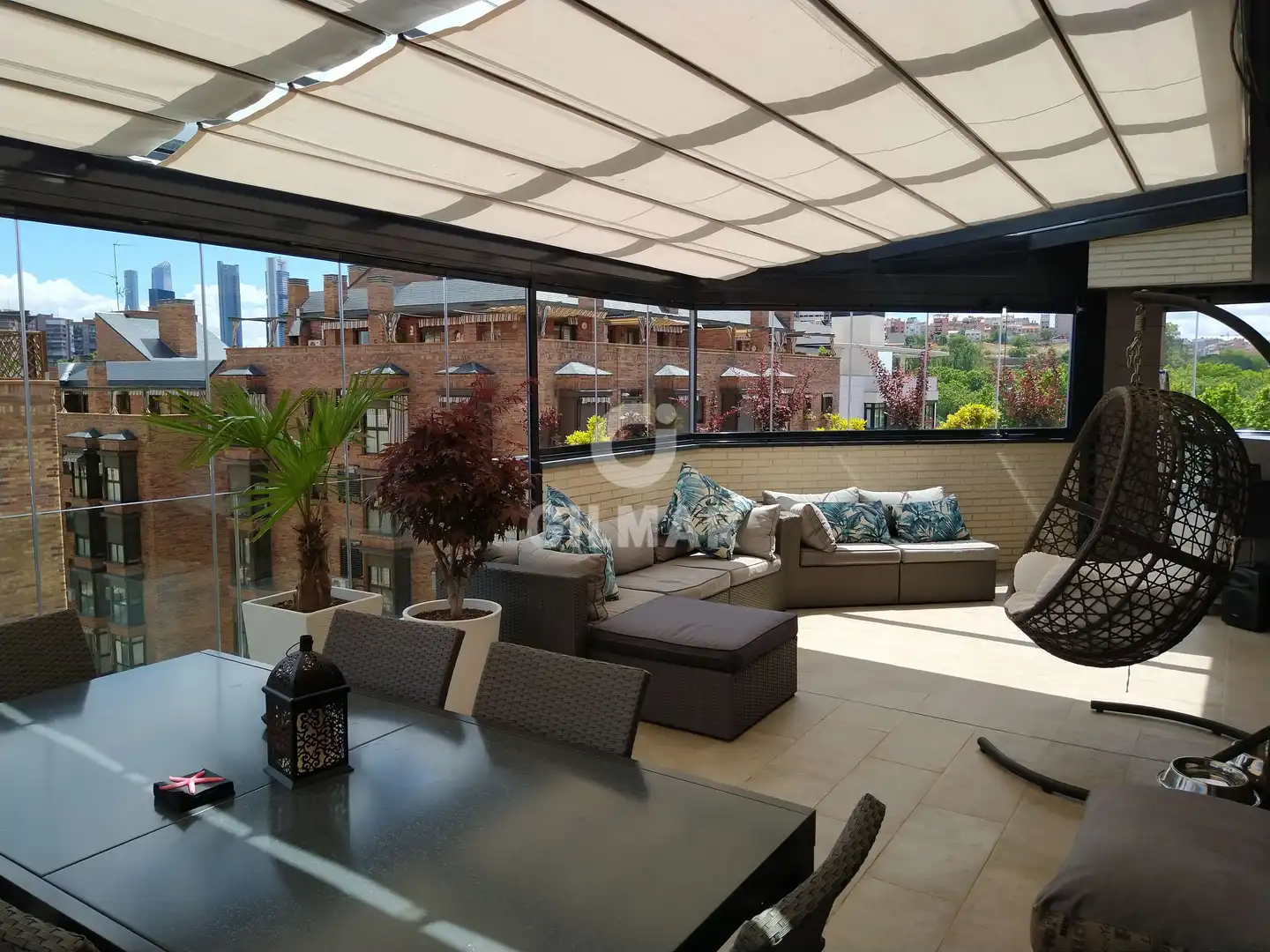 Terrace of Attic for sale in Madrid  with Heating, Private garden and Storage room