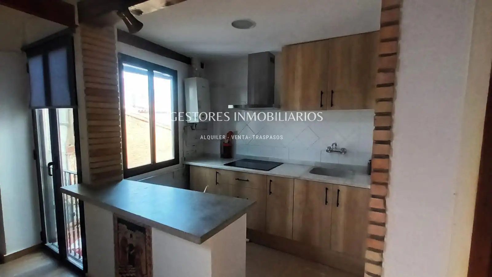 Küche von Haus oder Chalet zum Verkauf in Ontinyent mit Klimaanlage und Terrasse