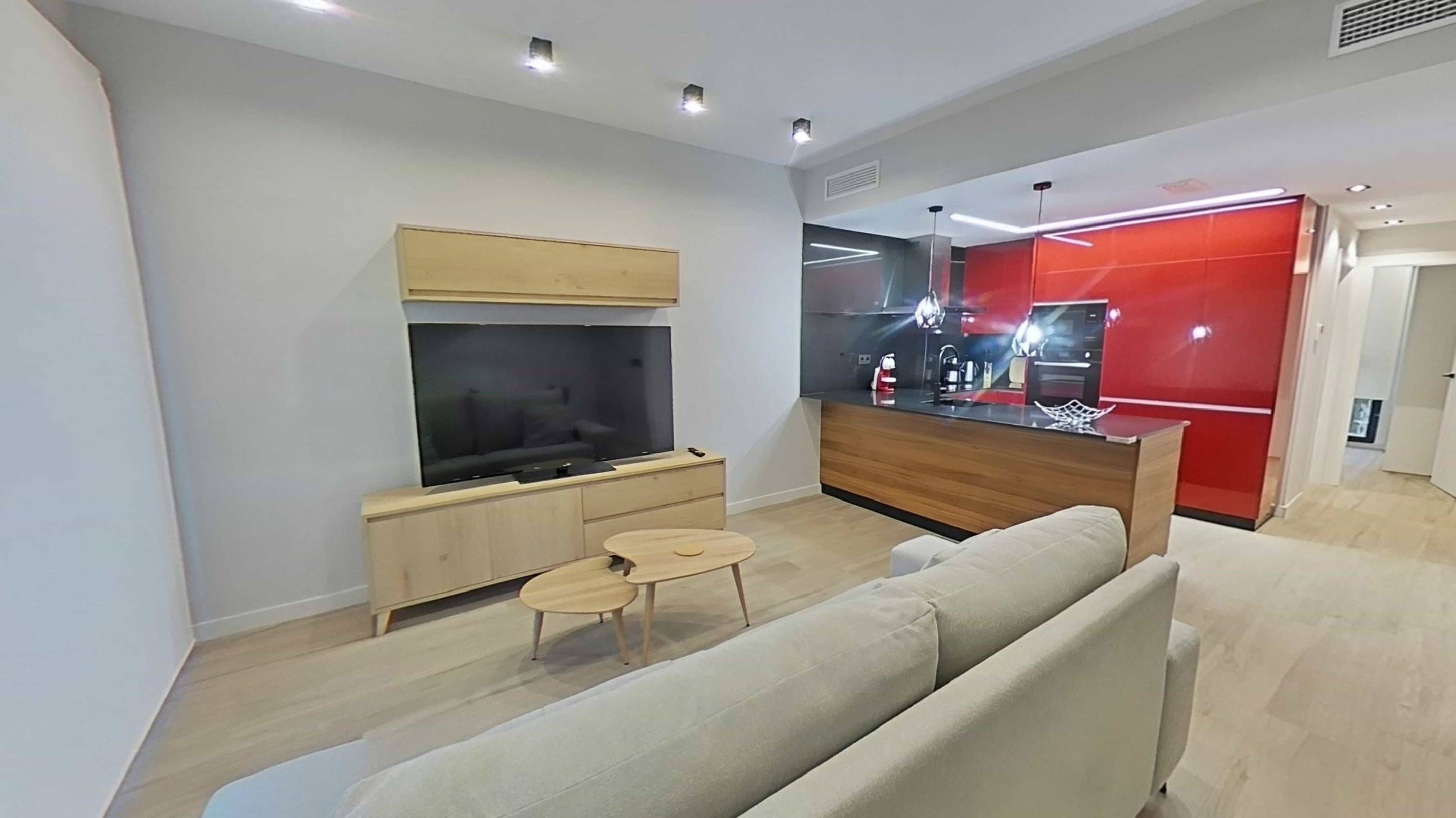 Sala d'estar de Àtic de lloguer en Orihuela